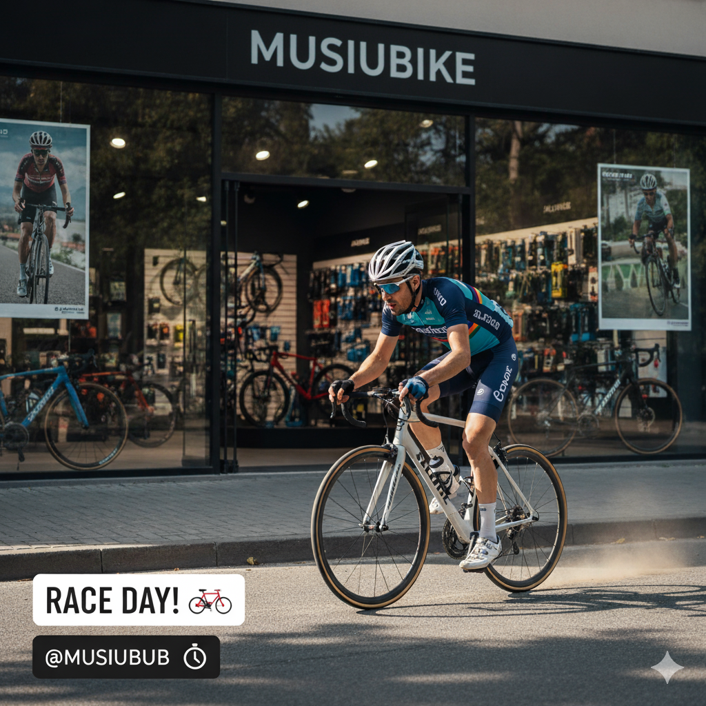 Musiubike en competencia